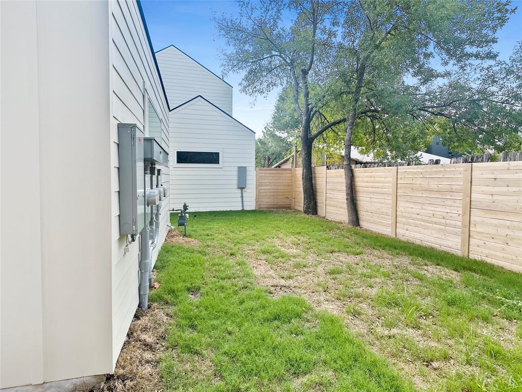 6107 Begonia Circle, Unit 2 Austin, TX 78741 - Photo 7 of 15 View of fenced backyard
