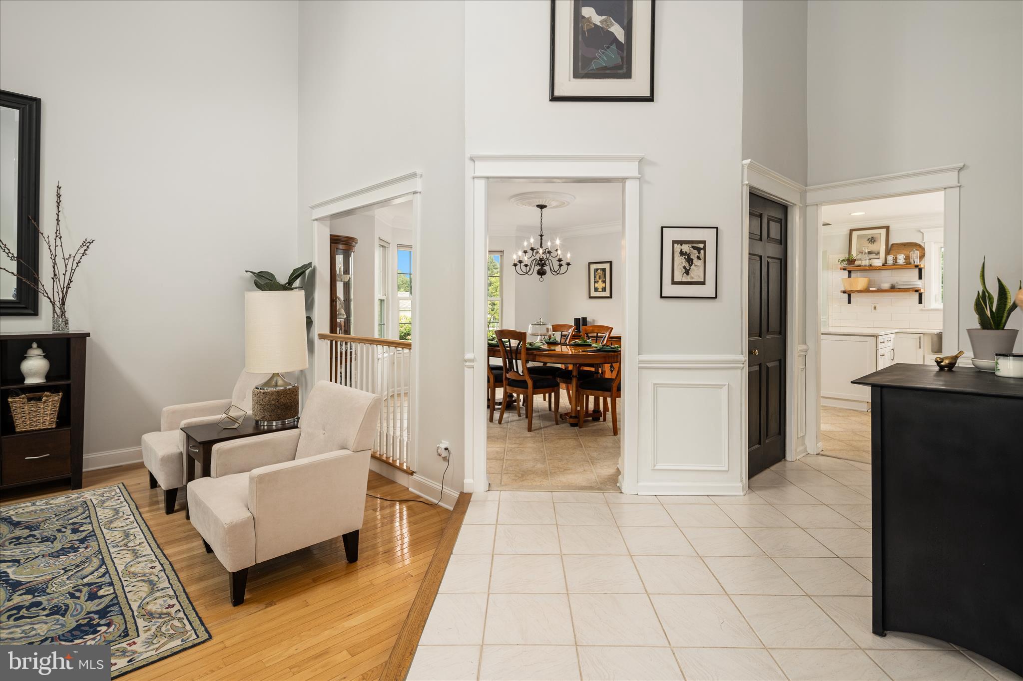 60 Amberfield Road Trenton, NJ 08691 - Photo 3 of 30 Foyer/Living Room/Dining Room