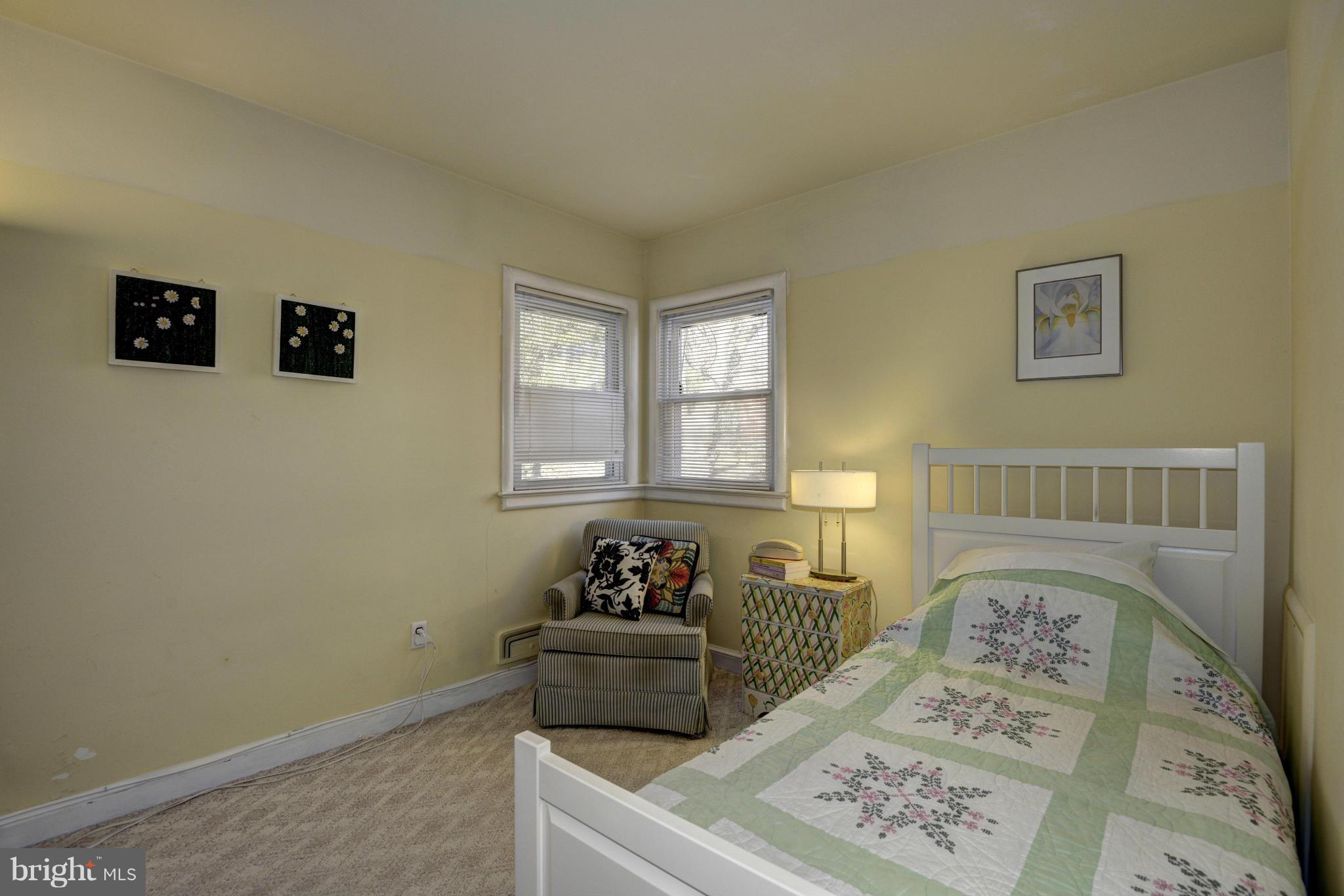 9307 Compton Street Silver Spring, MD 20901 - Photo 13 of 28 2nd bedroom with 2 exposures, w/w carpet