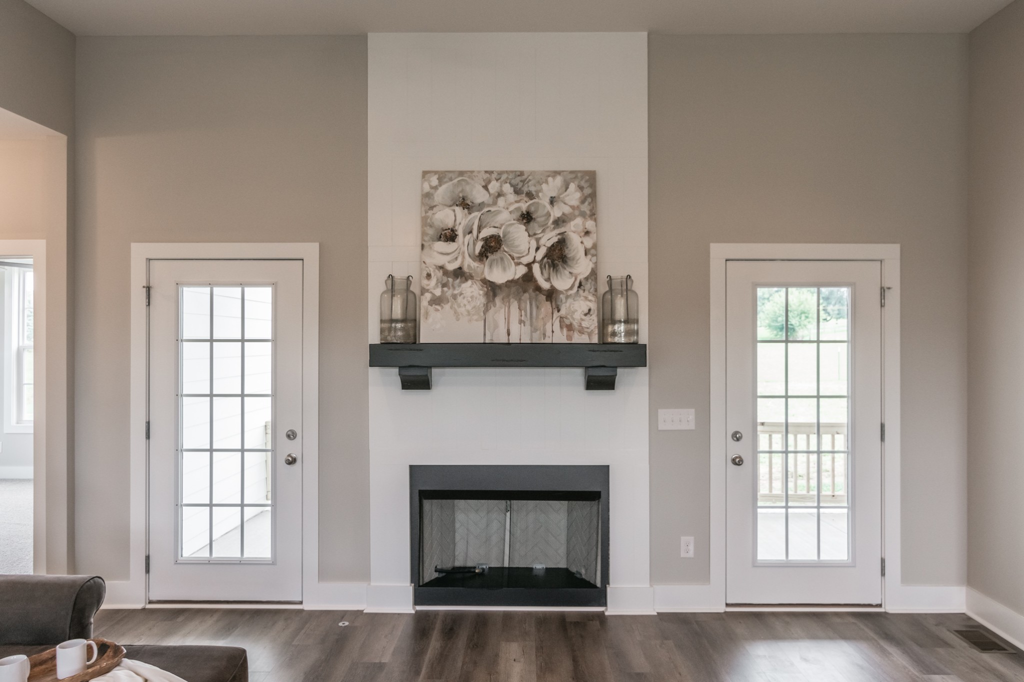 7866 Mill Road Cross Plains, TN 37049 - Photo 14 of 42 a living room with a fireplace and a window