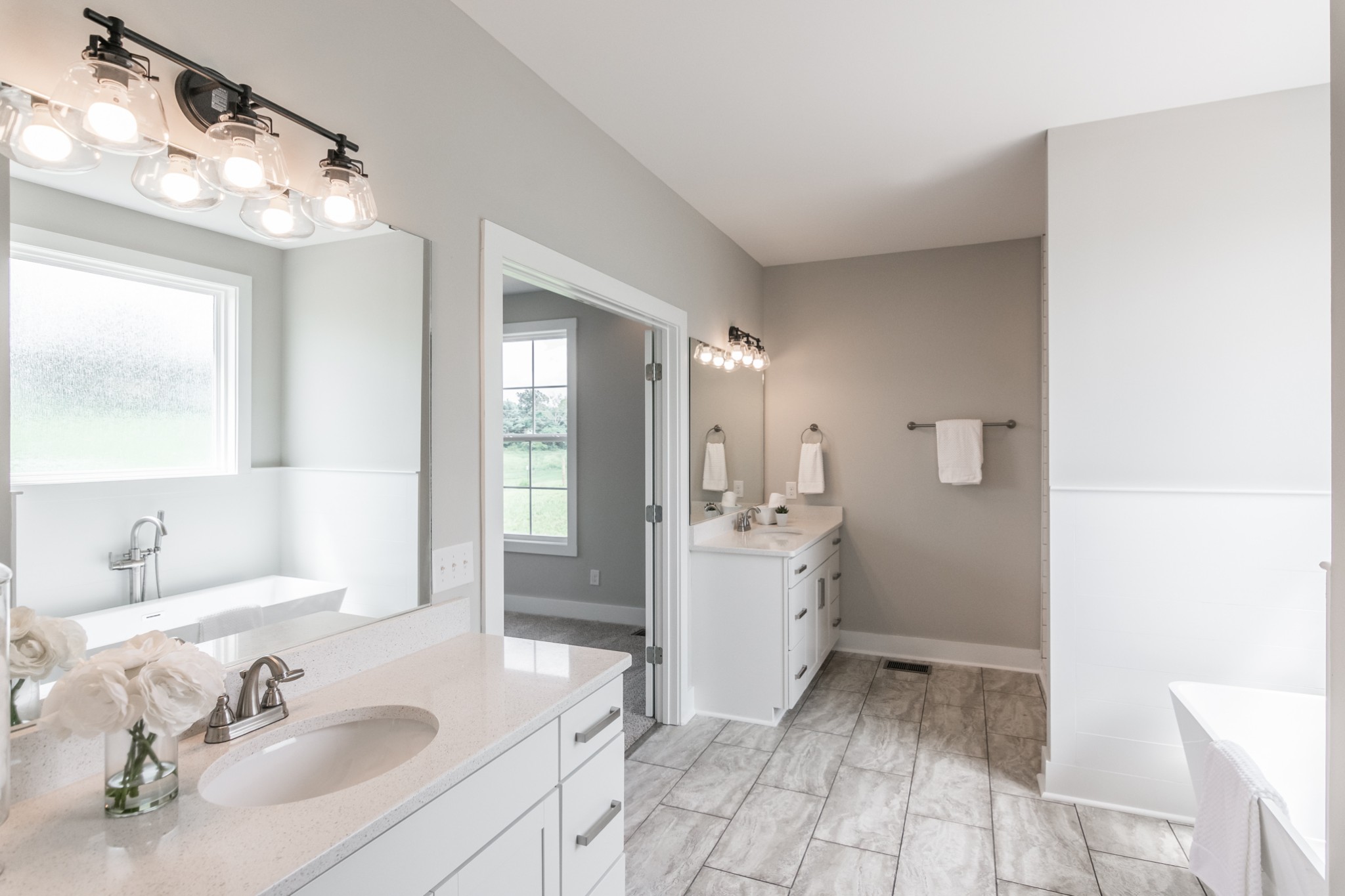 7866 Mill Road Cross Plains, TN 37049 - Photo 29 of 42 a bathroom with a sink and a mirror