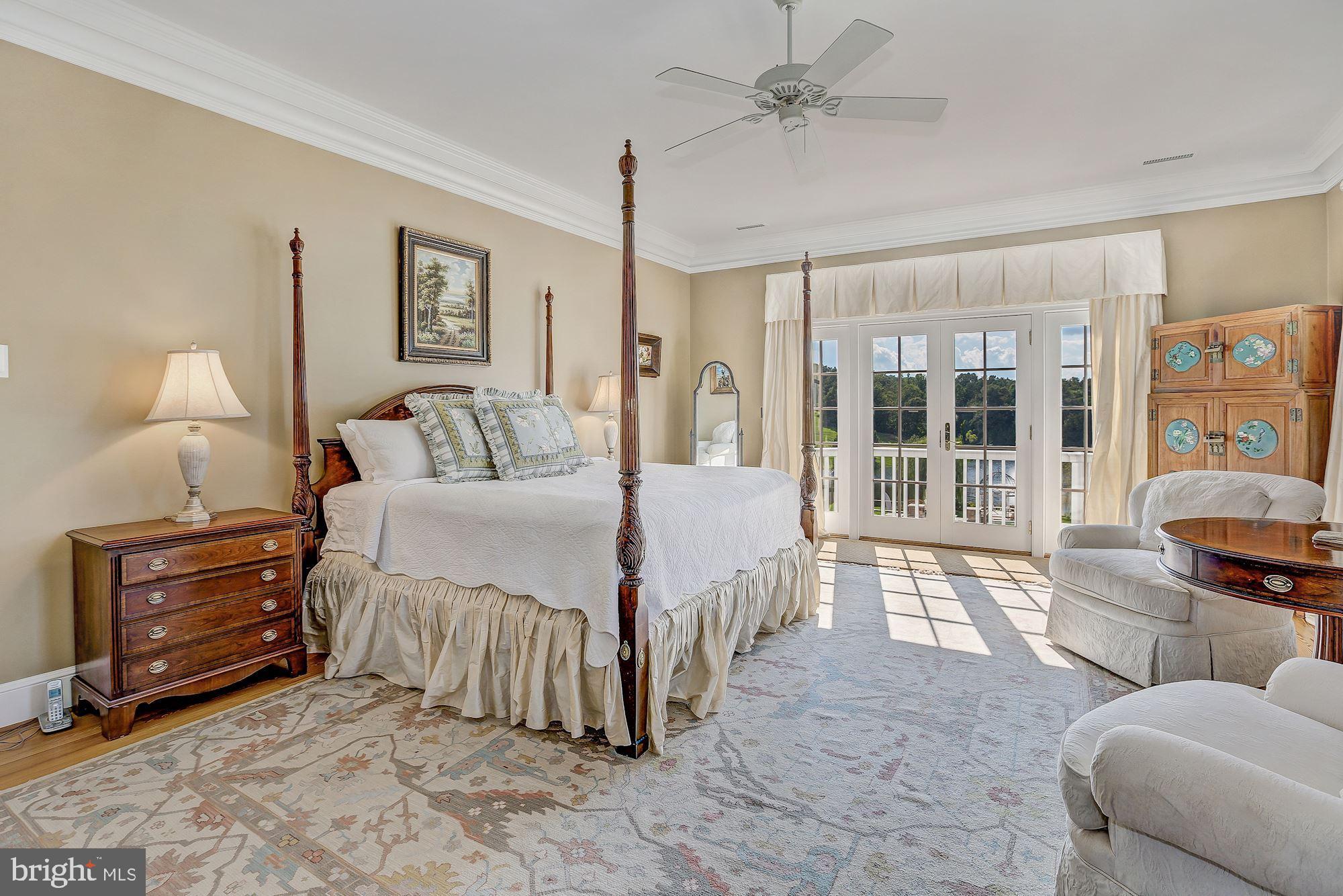 6887 Blenheim Road Scottsville, VA 24590 - Photo 8 of 49 Owner's Suite with Private Balcony