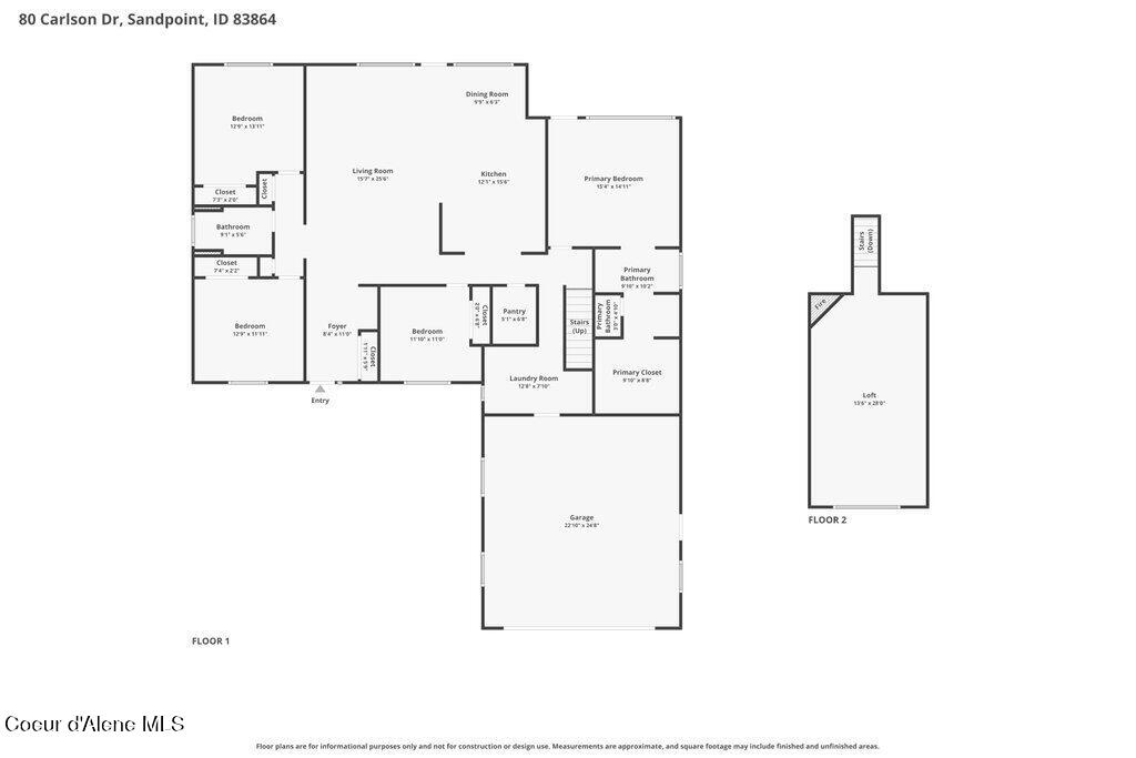 80 Carlson Drive Sandpoint, ID 83864 - Photo 48 of 50 80Carlson_floorplan1