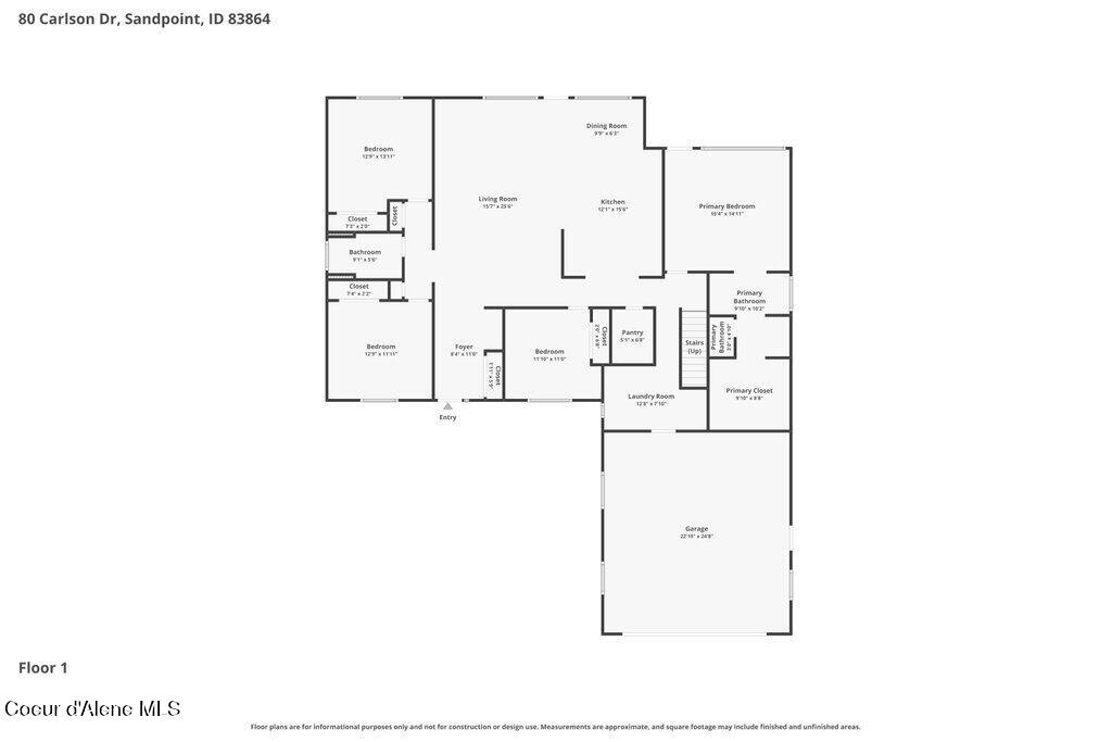 80 Carlson Drive Sandpoint, ID 83864 - Photo 49 of 50 80Carlson_floorplan2