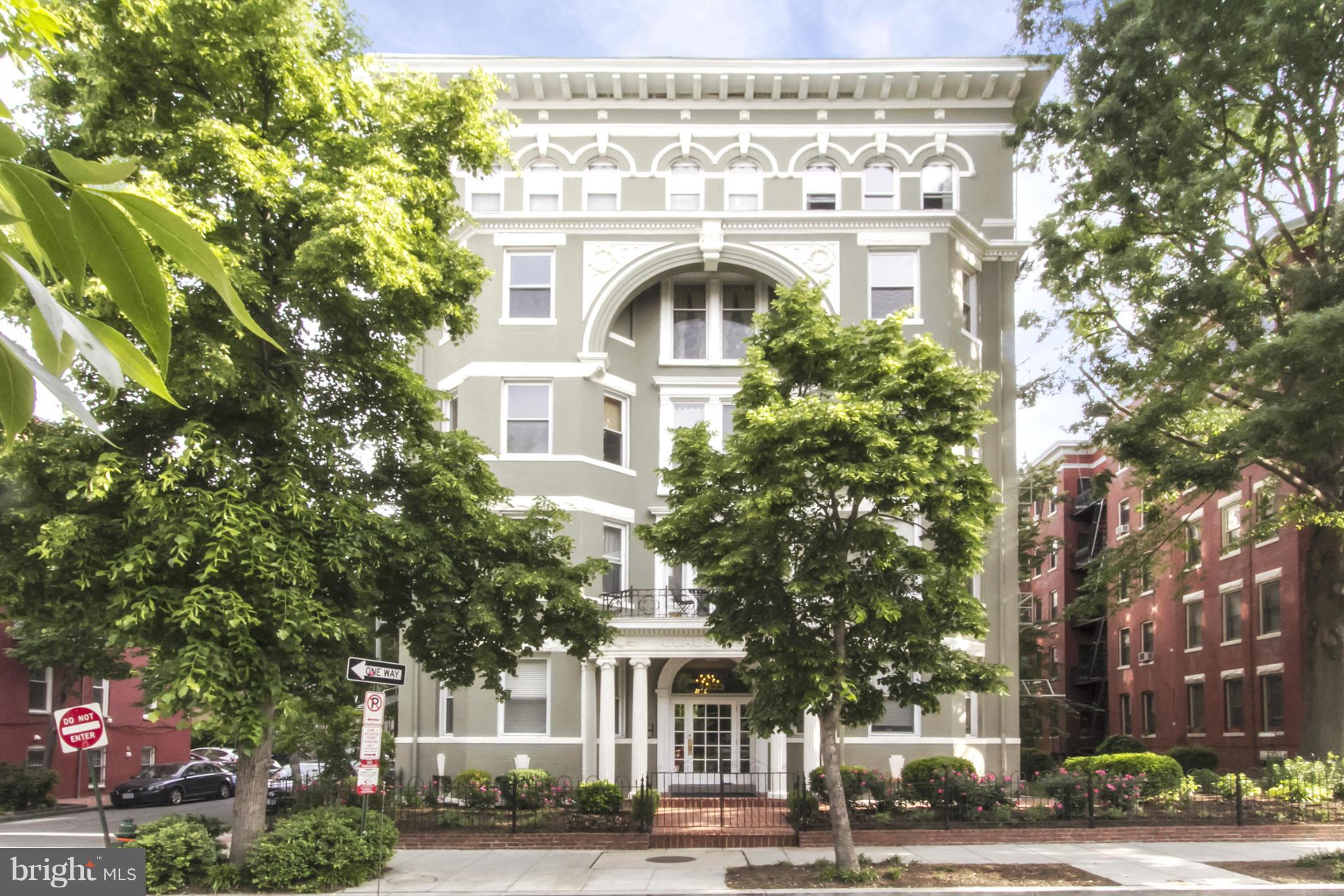 1423 R Street Northwest, Unit 505 Washington, DC 20009 - Photo 1 of 22 a front view of a building