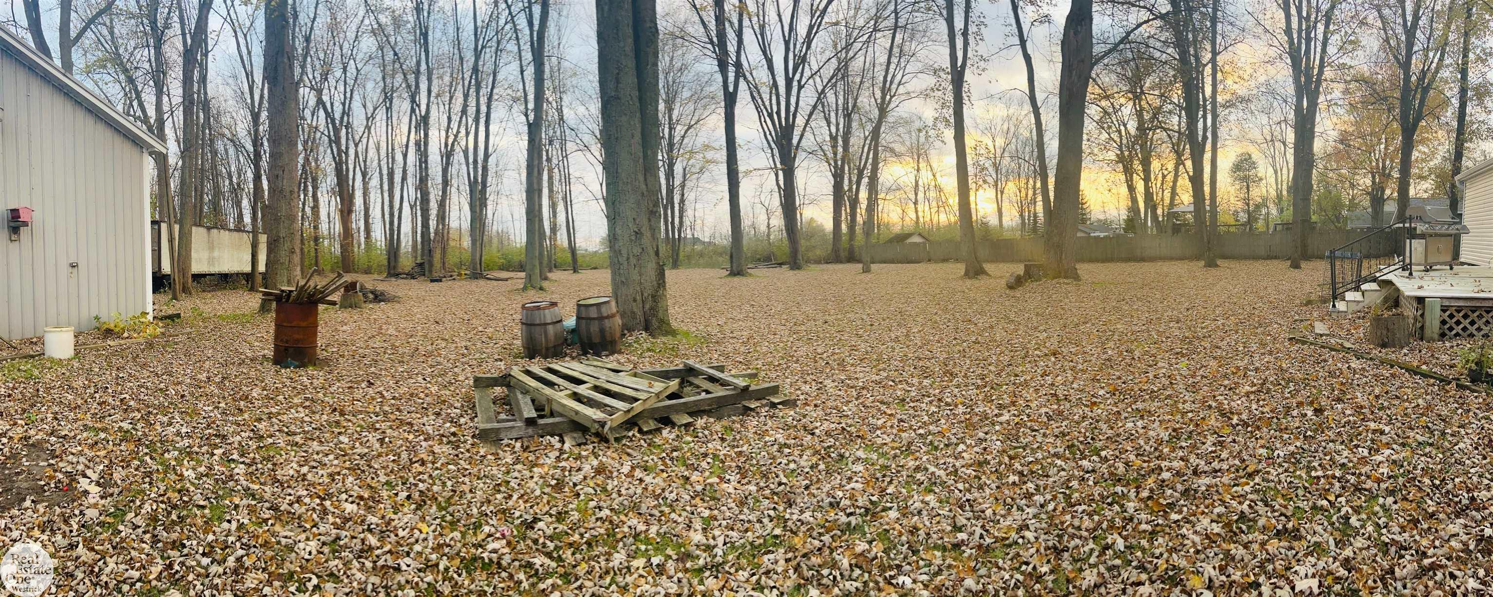 5191 Taft Road Algonac, MI 48001 - Photo 15 of 19 Full back yard view