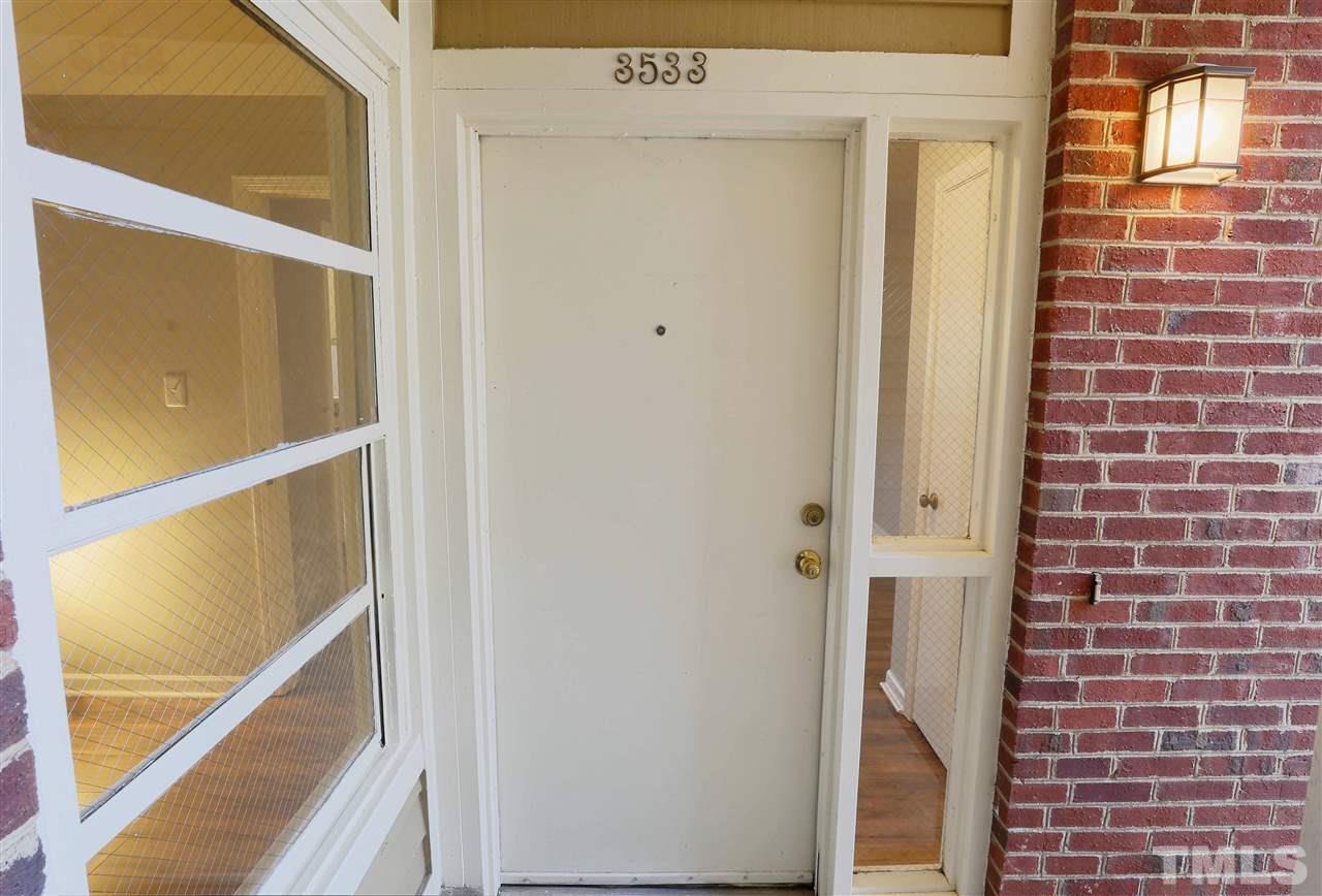 3533 Mill Run, Unit N/A Raleigh, NC 27612 - Photo 2 of 19 a view of door