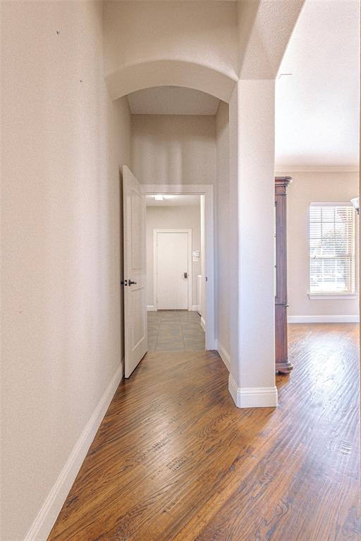 2207 Galloway Boulevard Trophy Club, TX 76262 - Photo 20 of 36 a view of a hallway with wooden floor
