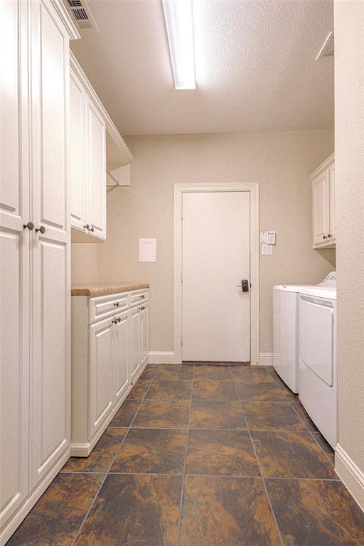2207 Galloway Boulevard Trophy Club, TX 76262 - Photo 21 of 36 a view of a kitchen with white cabinets and white appliances