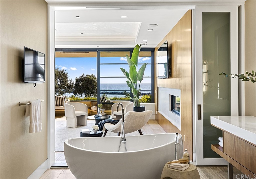 2914 Ocean Boulevard Corona del Mar, CA 92625 - Photo 40 of 60 a view of living room with furniture and large window