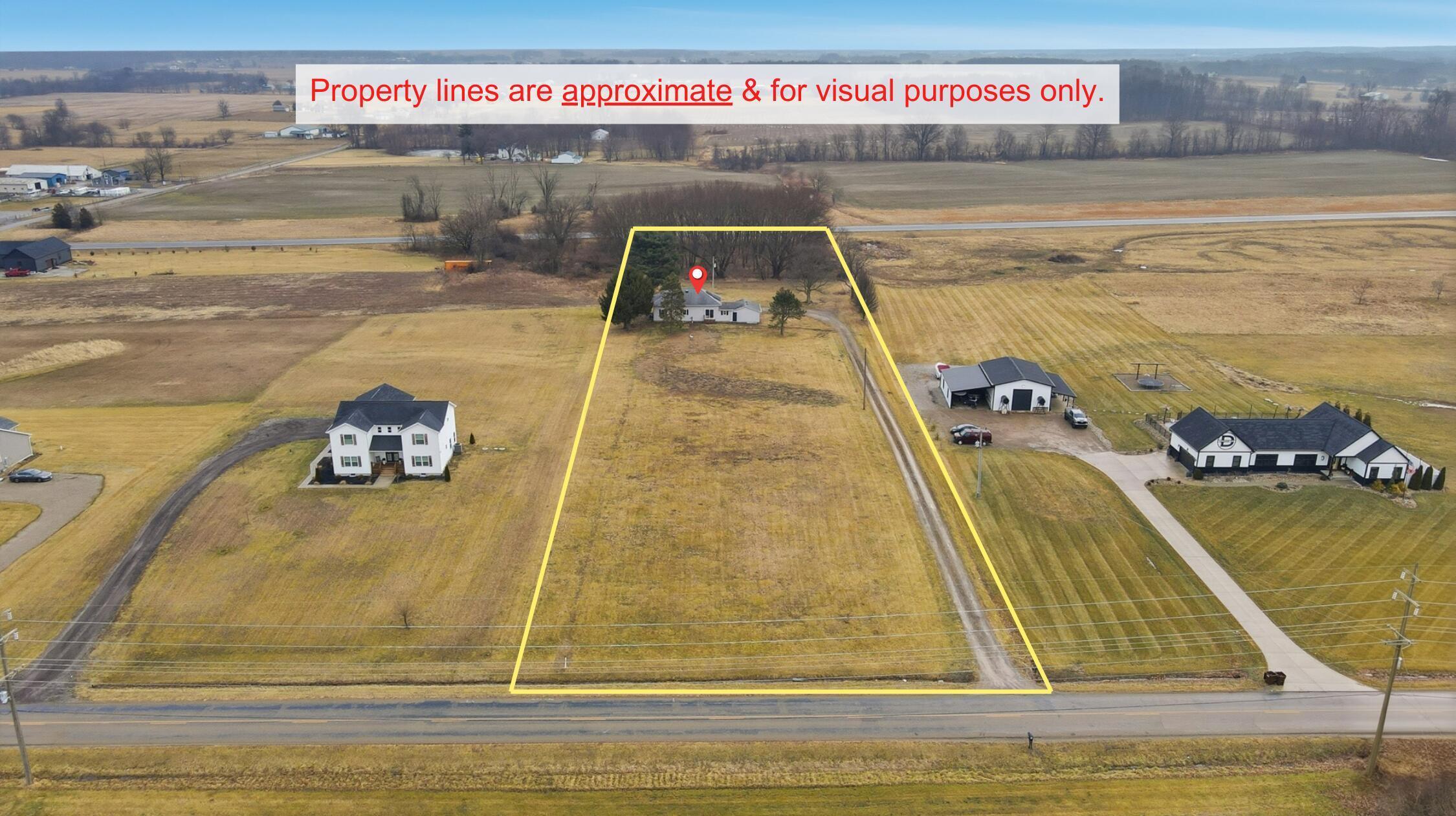 4840 Tschopp Road Northeast Lancaster, OH 43130 - Photo 2 of 58 Approximate Lot Lines - 4840 Tschopp Road NE, Lancaster, OH 43130