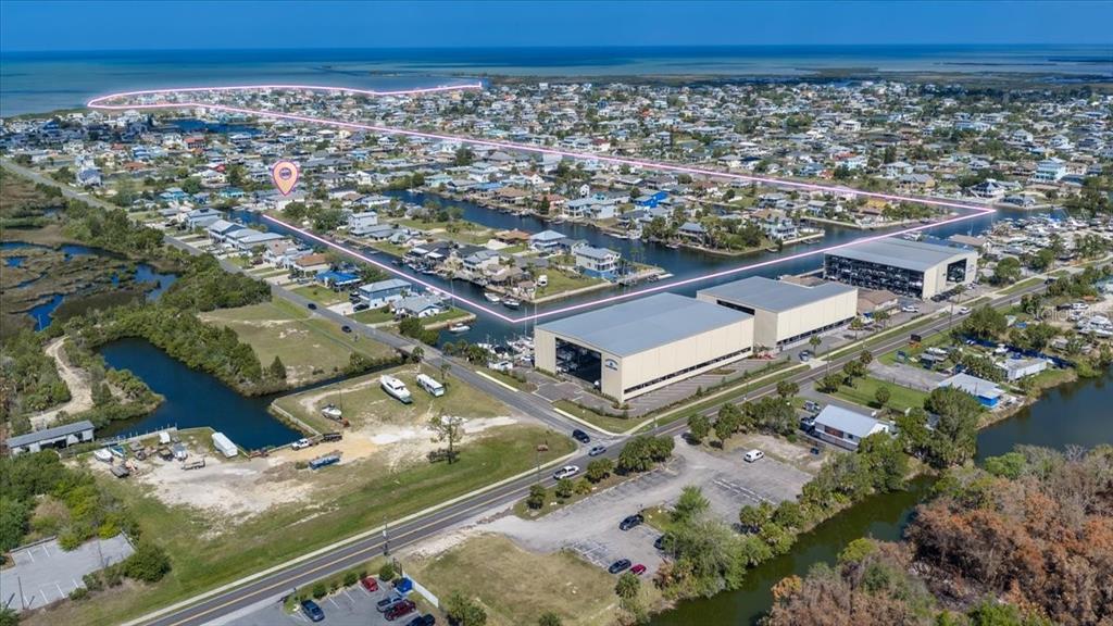 3498 Centavo Court Hernando Beach, FL 34607 - Photo 38 of 44 an aerial view of a city