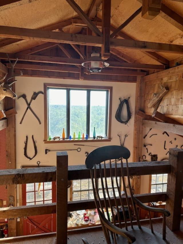 9 Mesquite Loop Roaring Springs, TX 79256 - Photo 12 of 22 a view of a dining room with furniture window and outside view