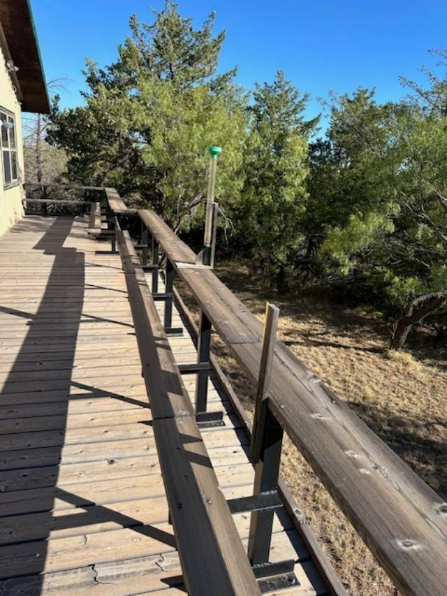 9 Mesquite Loop Roaring Springs, TX 79256 - Photo 13 of 22 a view of outdoor space and deck