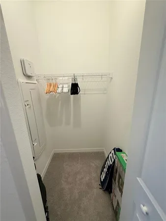 a view of walk in closet