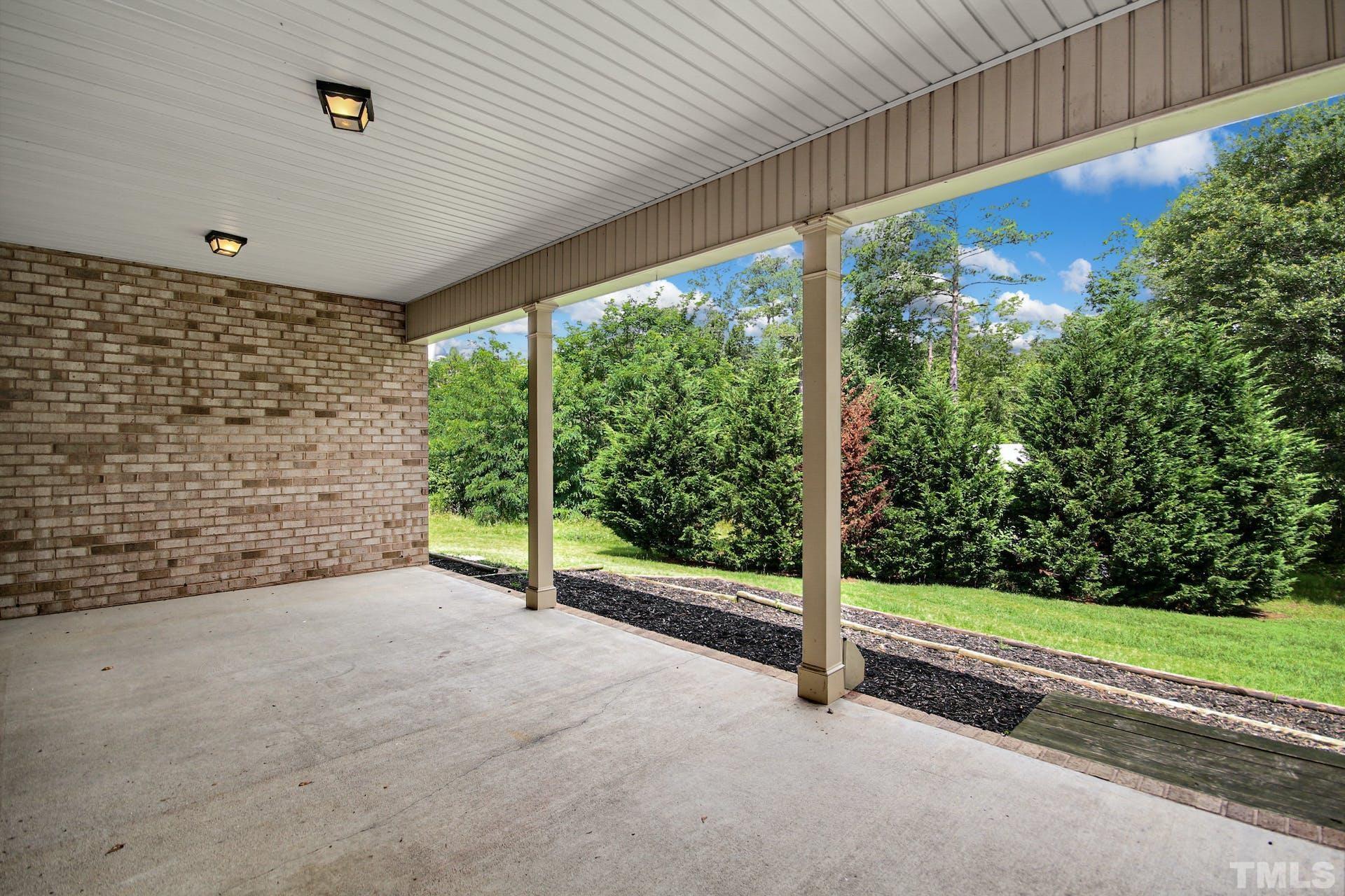 44 Destiny Circle Angier, NC 27501 - Photo 28 of 35 a view of a garden with an outdoor space
