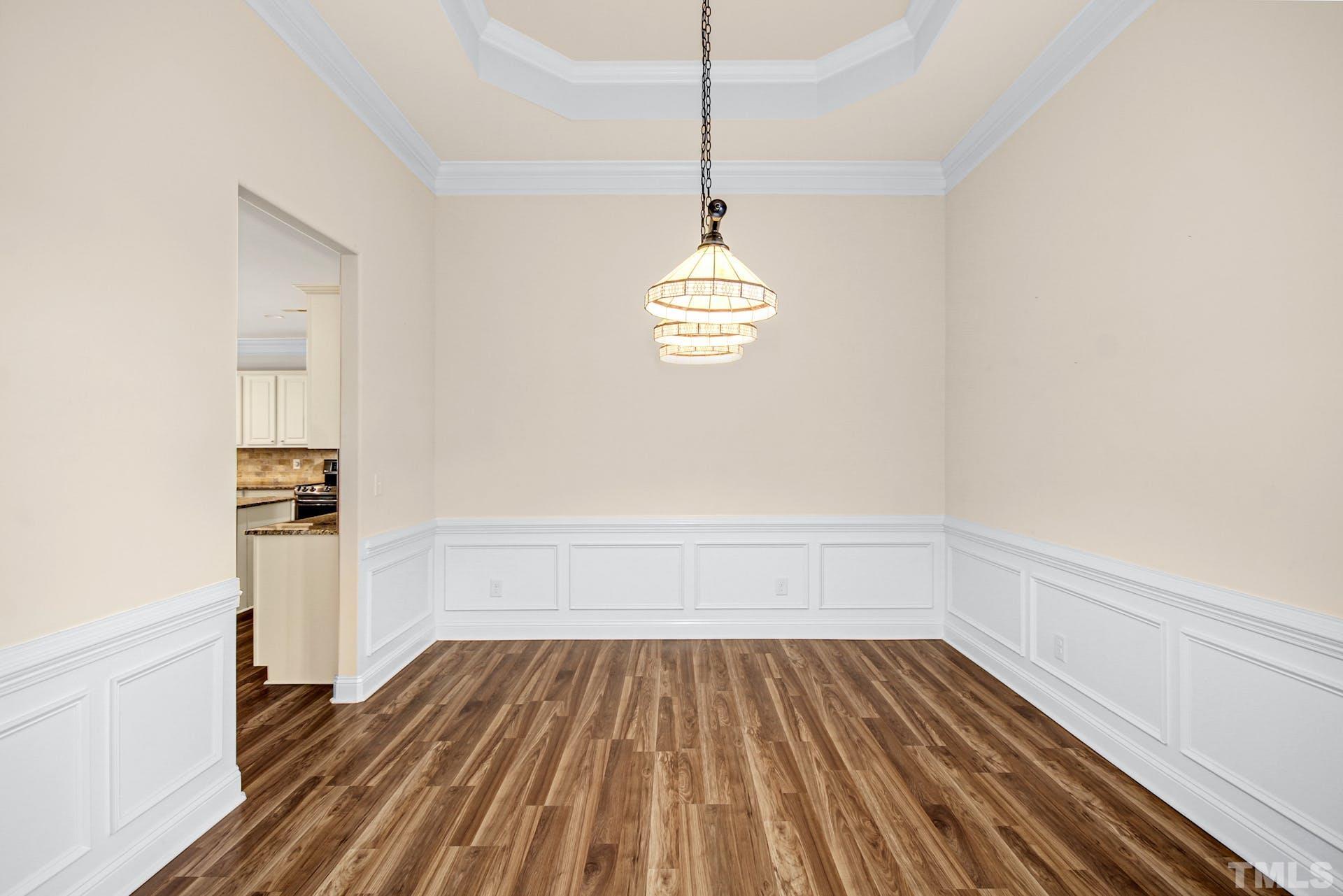 44 Destiny Circle Angier, NC 27501 - Photo 5 of 35 a view of empty room with wooden floor and window