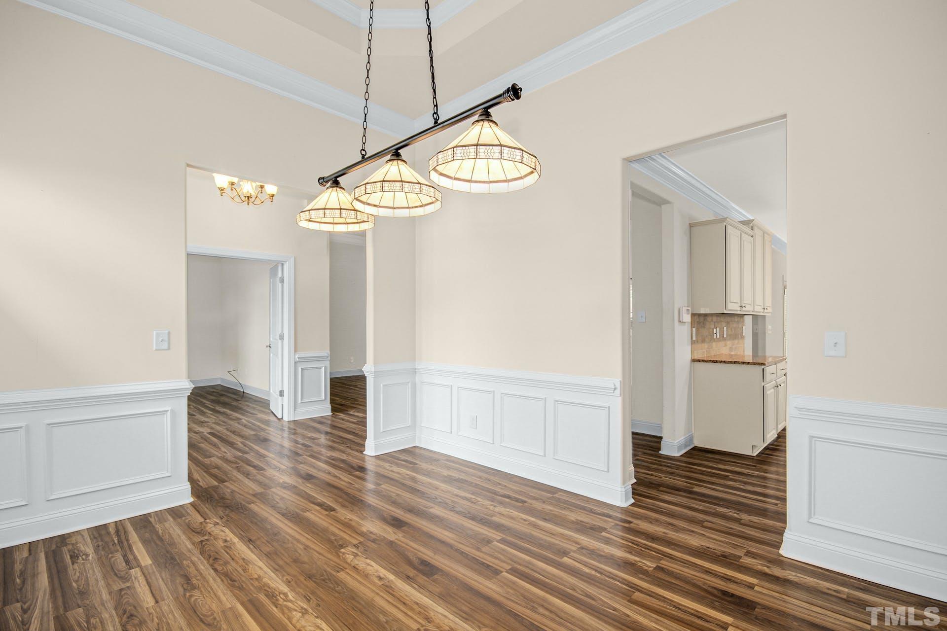 44 Destiny Circle Angier, NC 27501 - Photo 6 of 35 a view of a storage & utility room with wooden floor