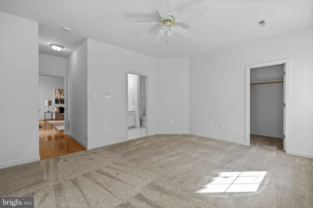 a view of empty room