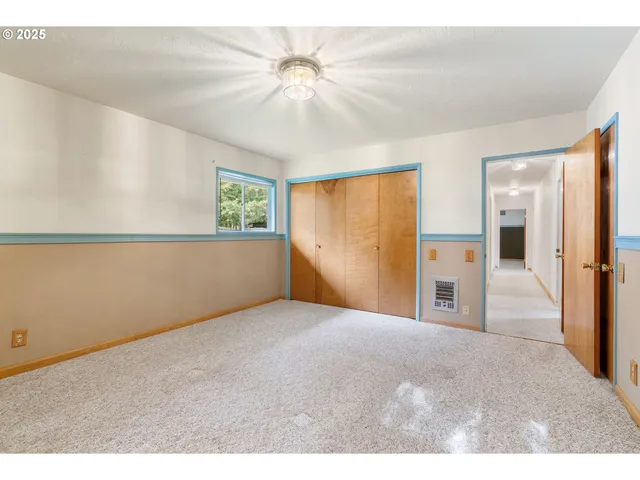 a view of a room with natural light