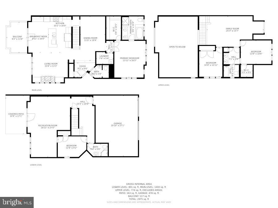8791 Boulder Ridge Road Laurel, MD 20723 - Photo 47 of 47 Floor Plan