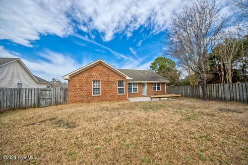 6912 Springer Road Wilmington, NC 28411 - Photo 25 of 28 Rear of House & Yard