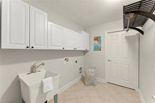 a building outdoor space with patio furniture