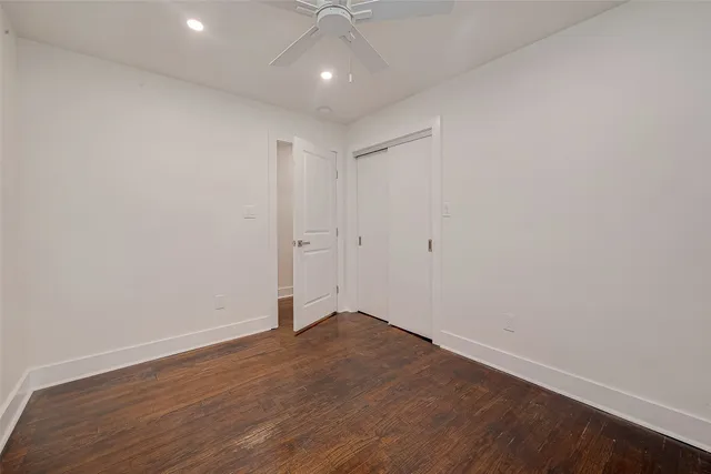 wooden floor in an empty room