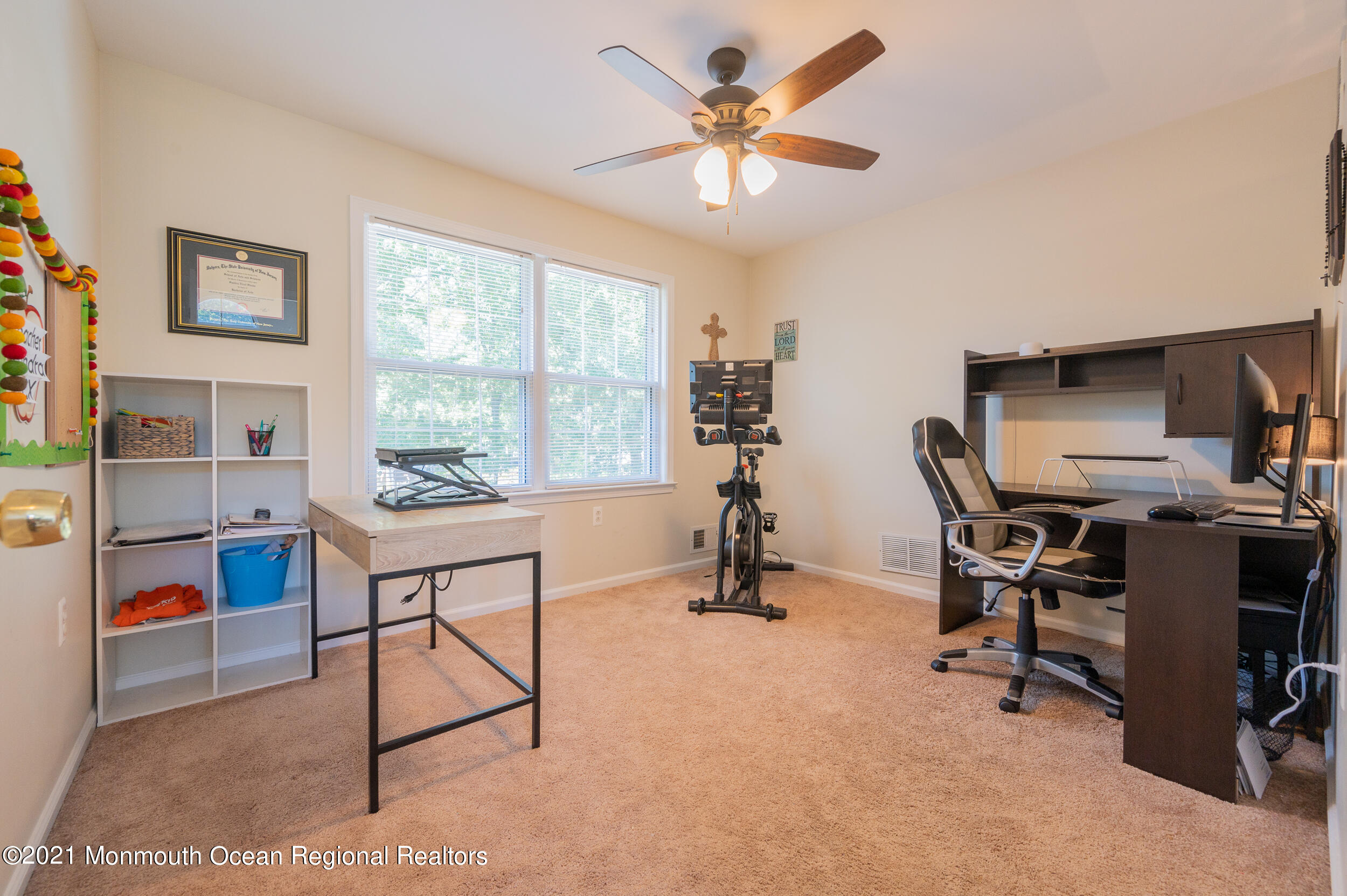 121 Lanyard Road Manahawkin, NJ 08050 - Photo 30 of 39 a view of a workspace with furniture and a window