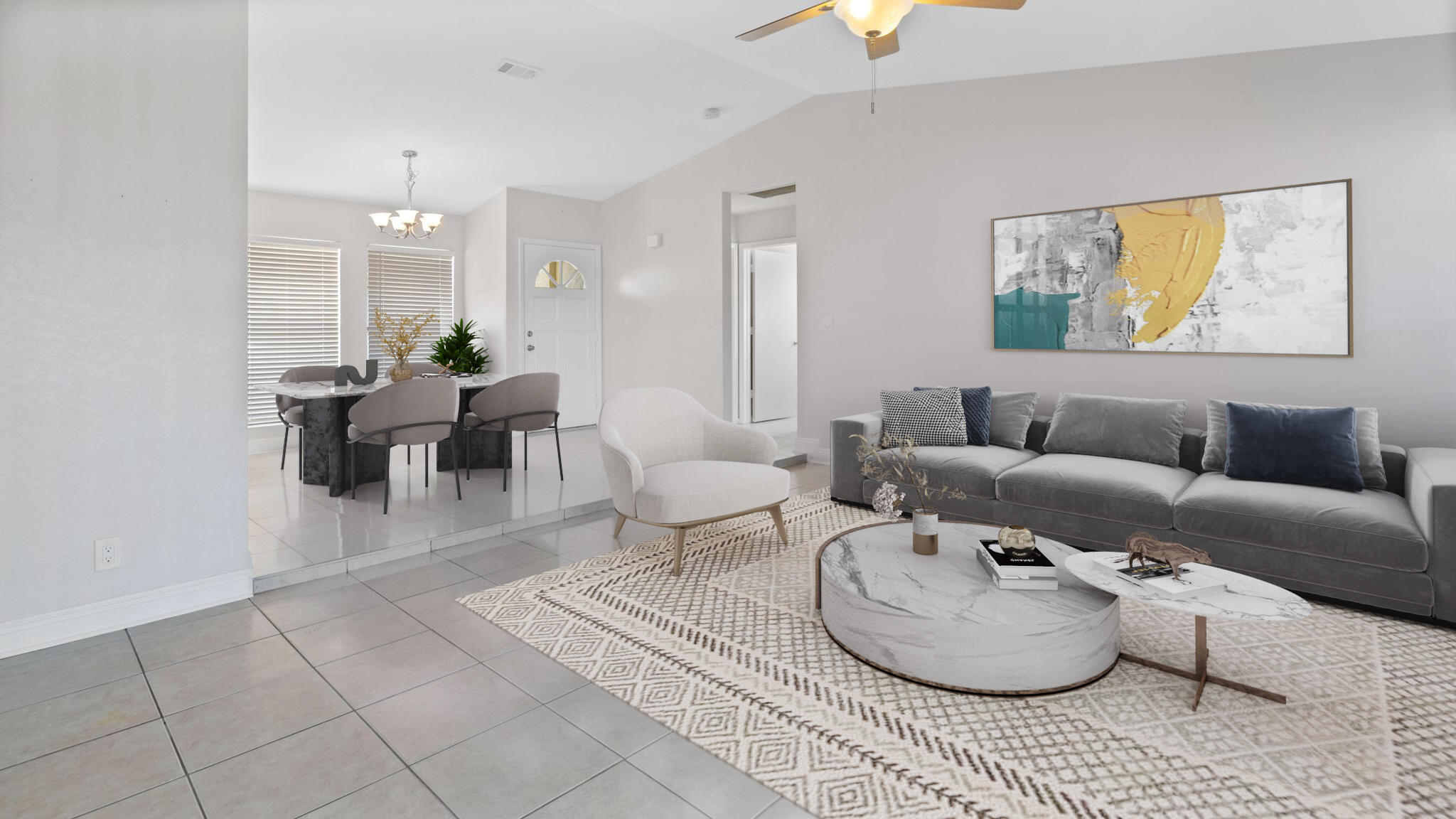 6289 Michael Street Jupiter, FL 33458 - Photo 3 of 37 012-Living and dining fl