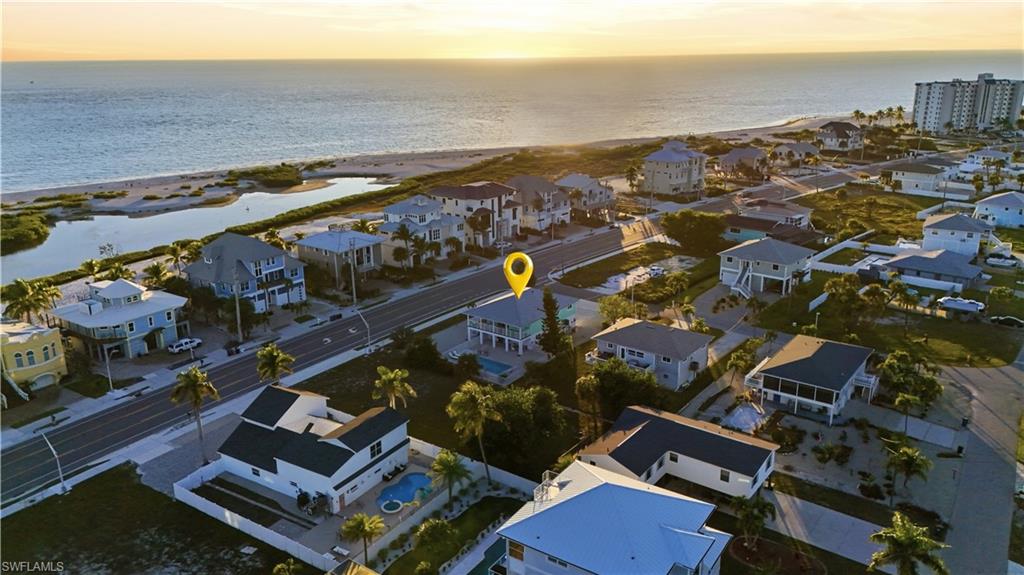 170 Redfish Road Fort Myers Beach, FL 33931 - Photo 39 of 48 an aerial view of residential building with ocean