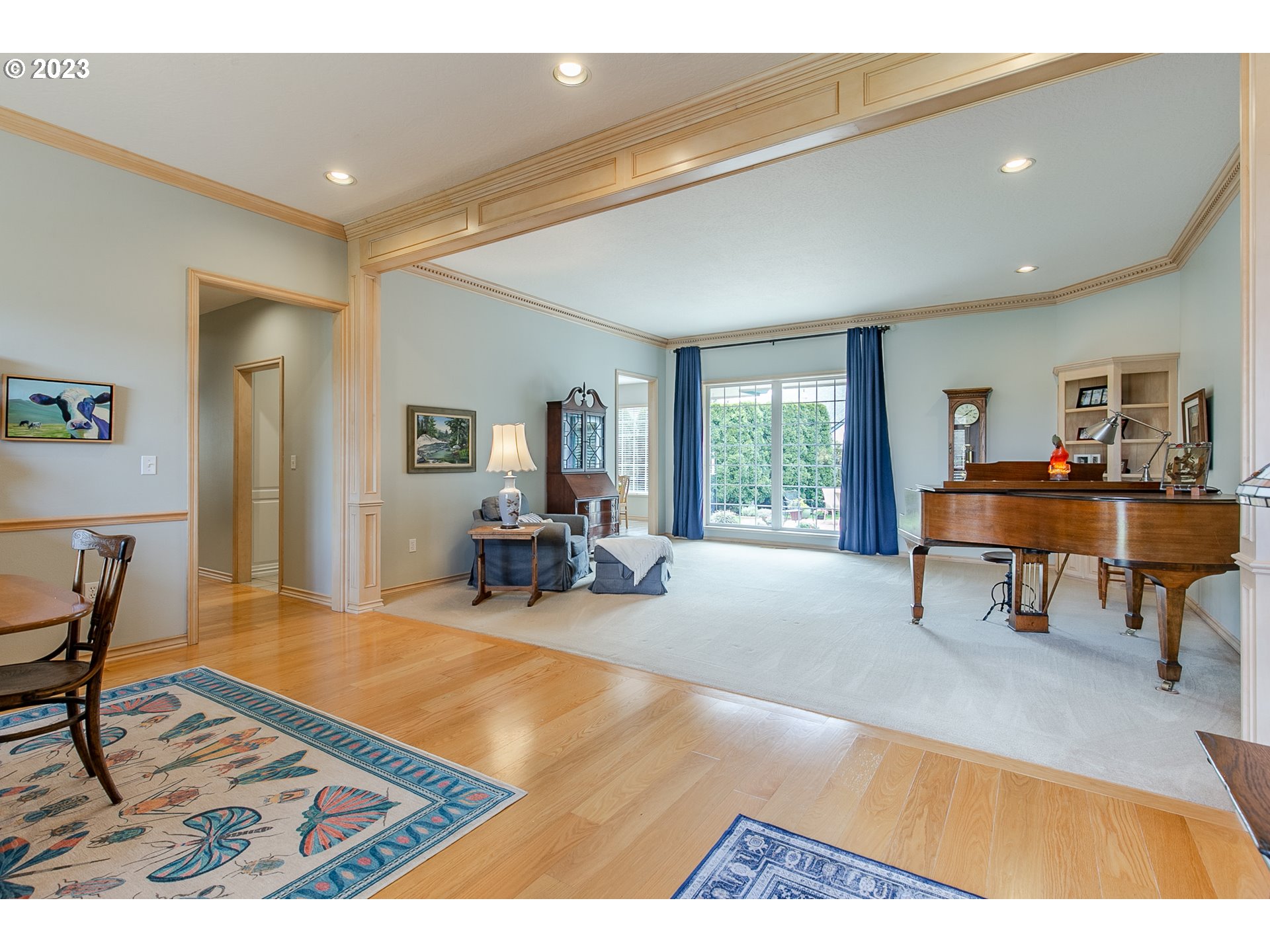 1363 Windsor Court Springfield, OR 97477 - Photo 5 of 48 a living room with furniture and a wooden floor