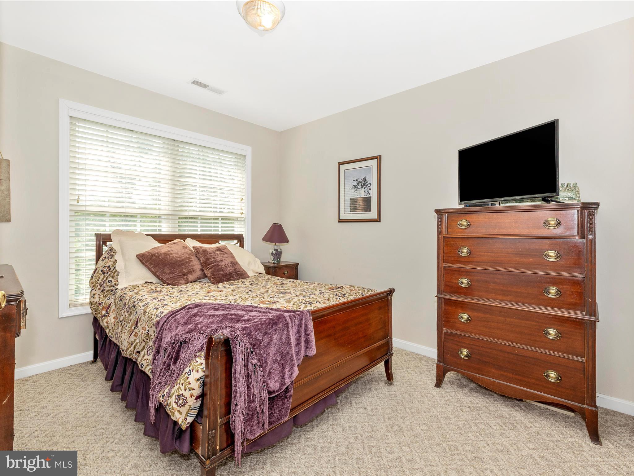 9503 Childacrest Drive Boonsboro, MD 21713 - Photo 36 of 59 a bedroom with a bed and a flat screen tv