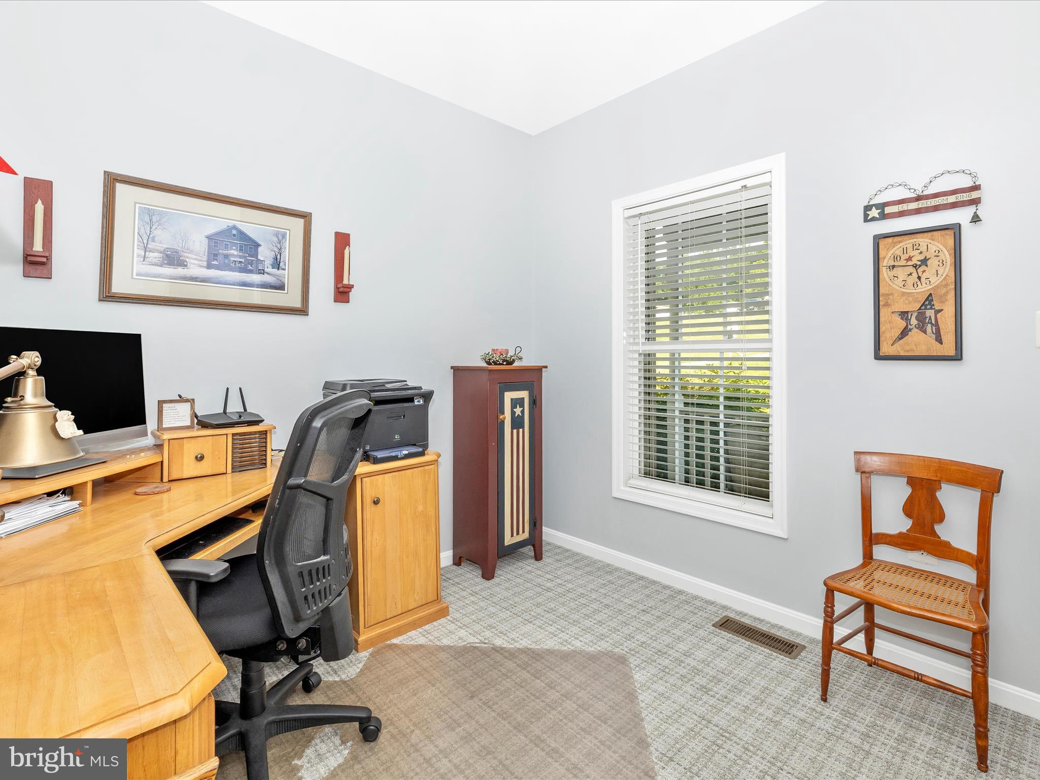9503 Childacrest Drive Boonsboro, MD 21713 - Photo 10 of 59 a view of a workspace with furniture and a window