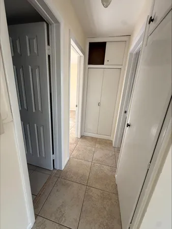 a view of an entryway door