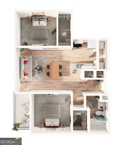 2500 Shallowford Road, Unit 4403 Atlanta, GA 30345 - Photo 20 of 20 a close view of utility room