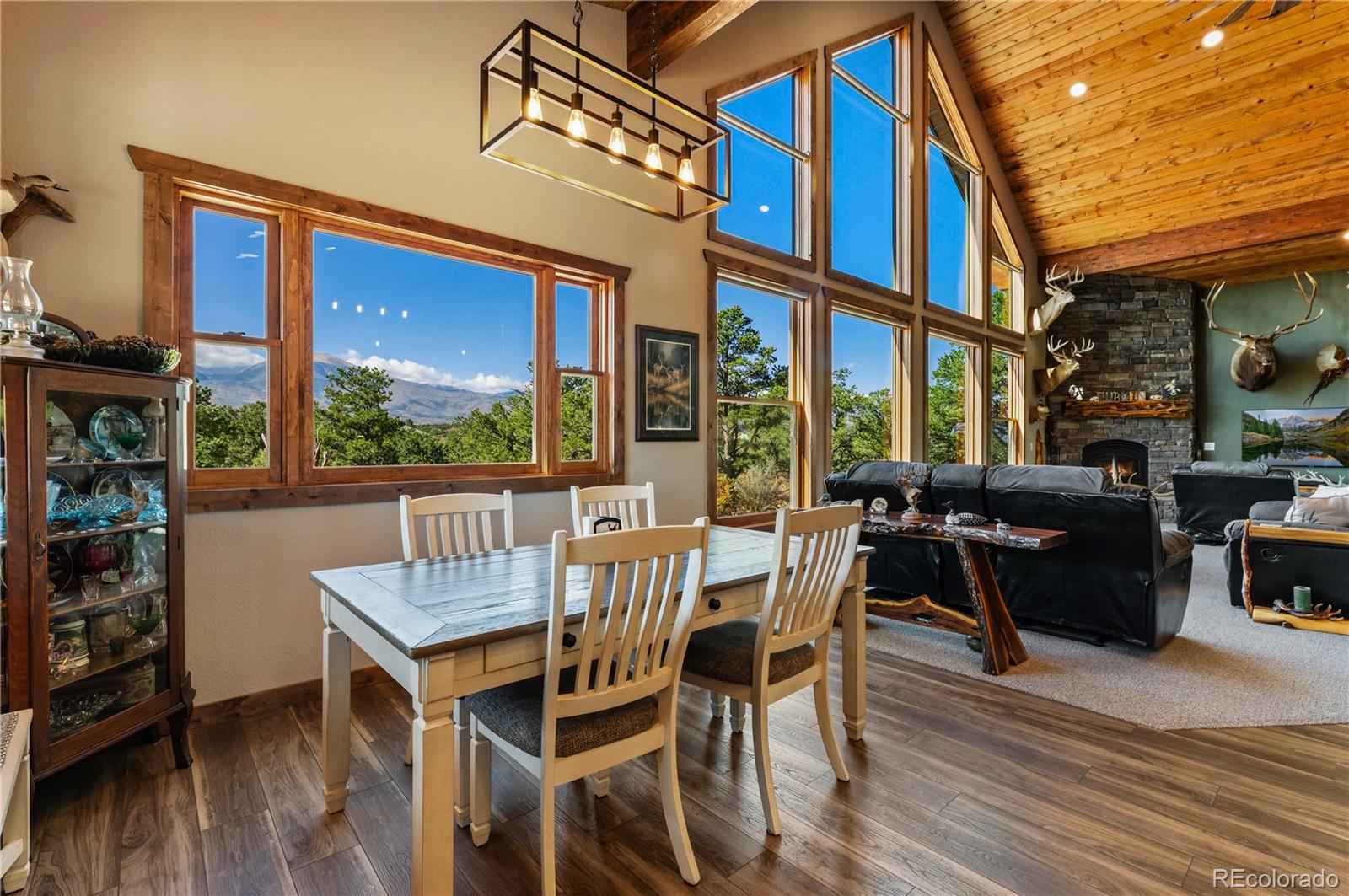1310 Sunrise Ridge Cotopaxi, CO 81223 - Photo 14 of 50 a view of a patio with a table and chairs