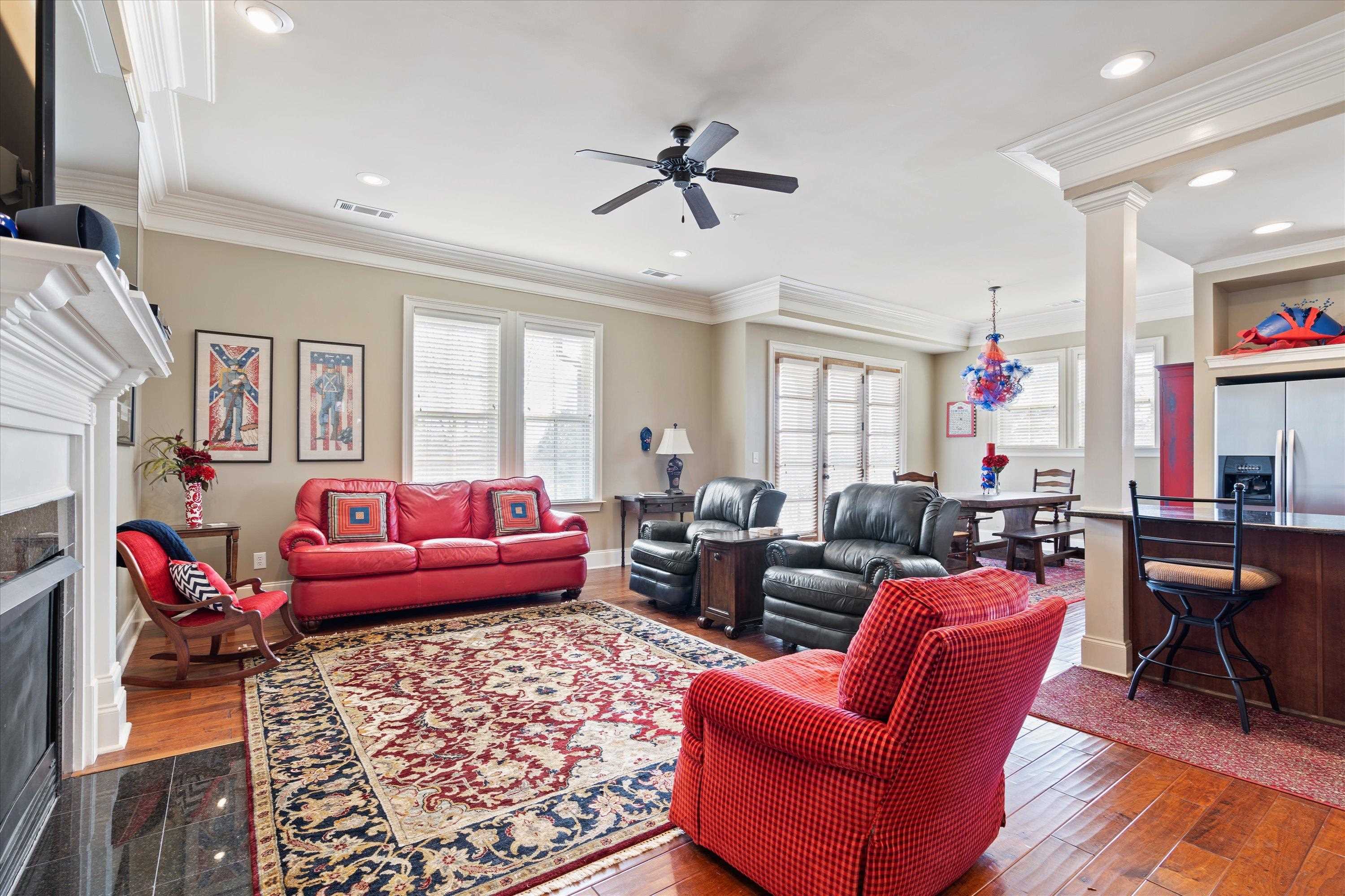 1100 Augusta Drive, Unit 103 Oxford, MS 38655 - Photo 5 of 24 a living room with furniture or couch and a window