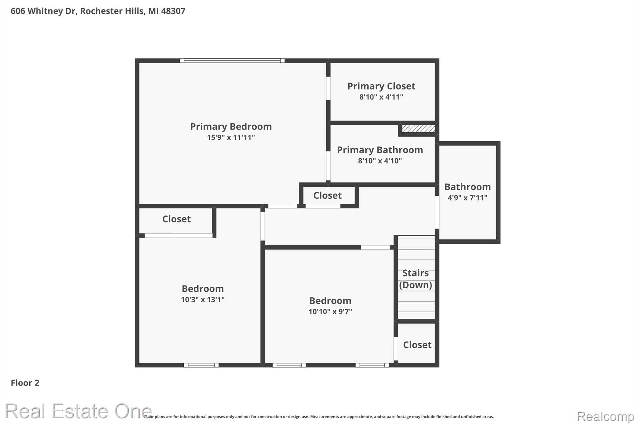 606 Whitney Drive Rochester, MI 48307 - Photo 40 of 42 Floor-2 (4).jpg
