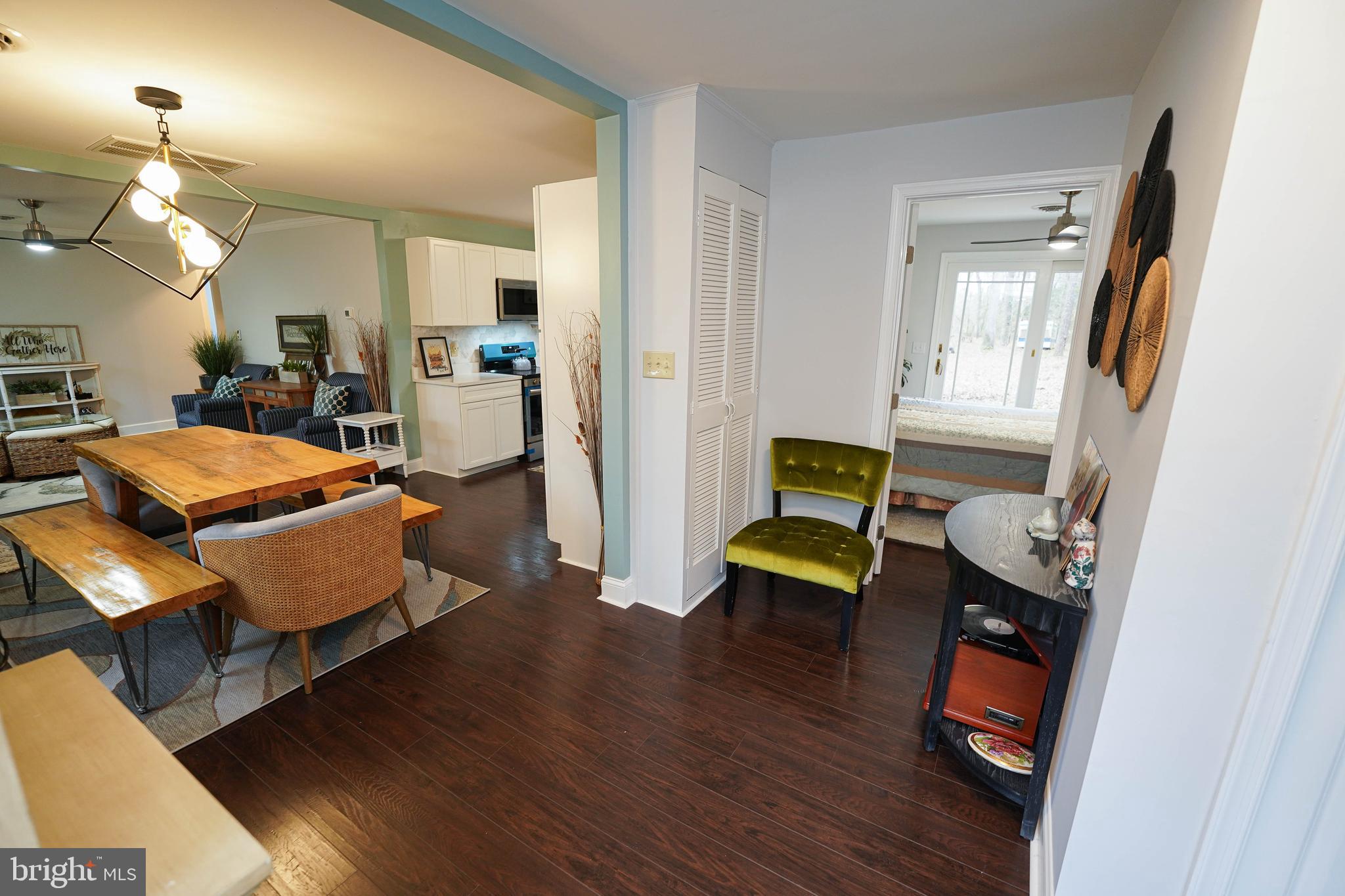 3493 Meadow Bridge Road Eden, MD 21822 - Photo 18 of 36 a living room with furniture and a wooden floor