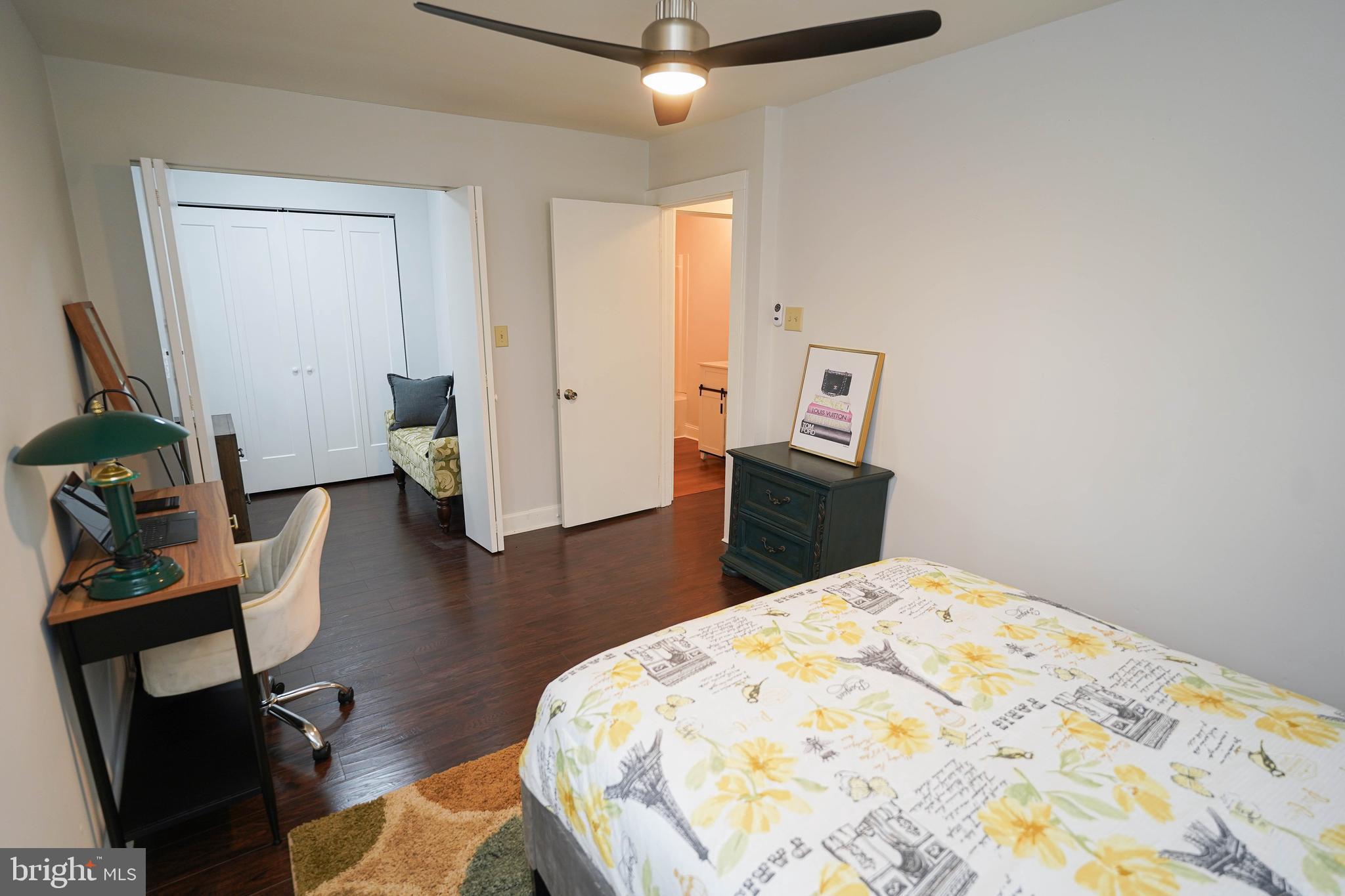 3493 Meadow Bridge Road Eden, MD 21822 - Photo 28 of 36 a bedroom with a bed and wooden floor