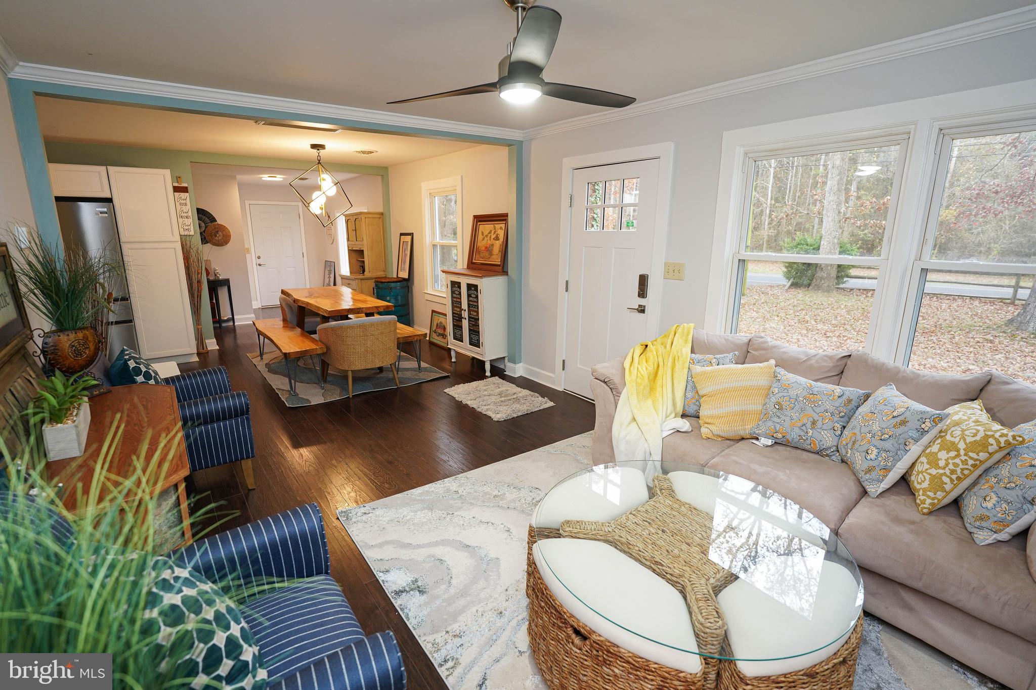 3493 Meadow Bridge Road Eden, MD 21822 - Photo 6 of 36 a living room with furniture and a large window