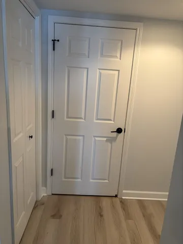 a view of a small space