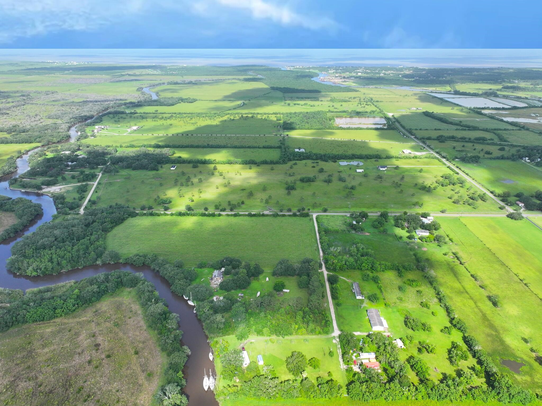 1734 Haynes Road Anahuac, TX 77514 - Photo 8 of 23 a view of a water with a yard