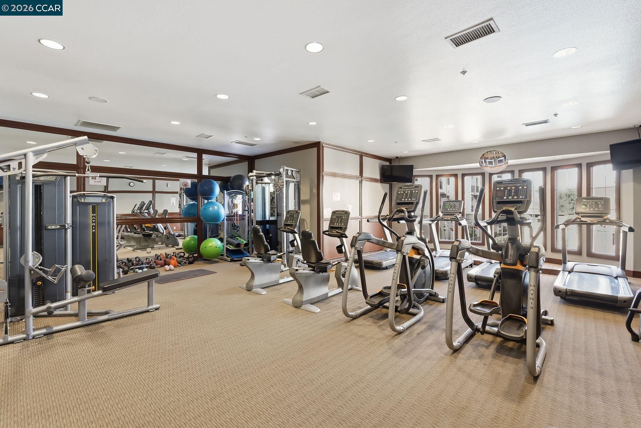 Dublin Ranch Dublin, CA 94568 - Photo 15 of 18 a view of a room with gym equipment