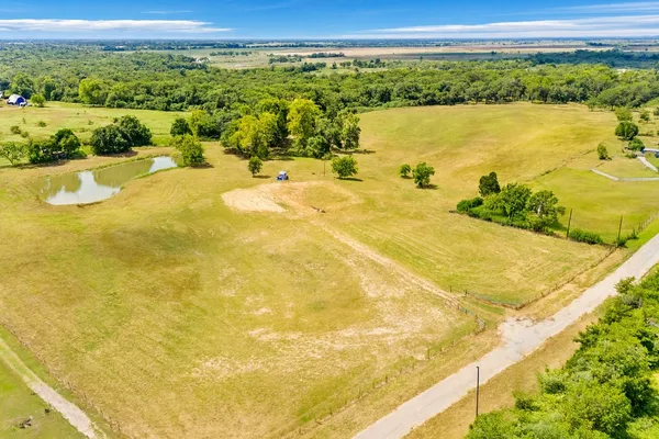 a view of a lake with a ocean view