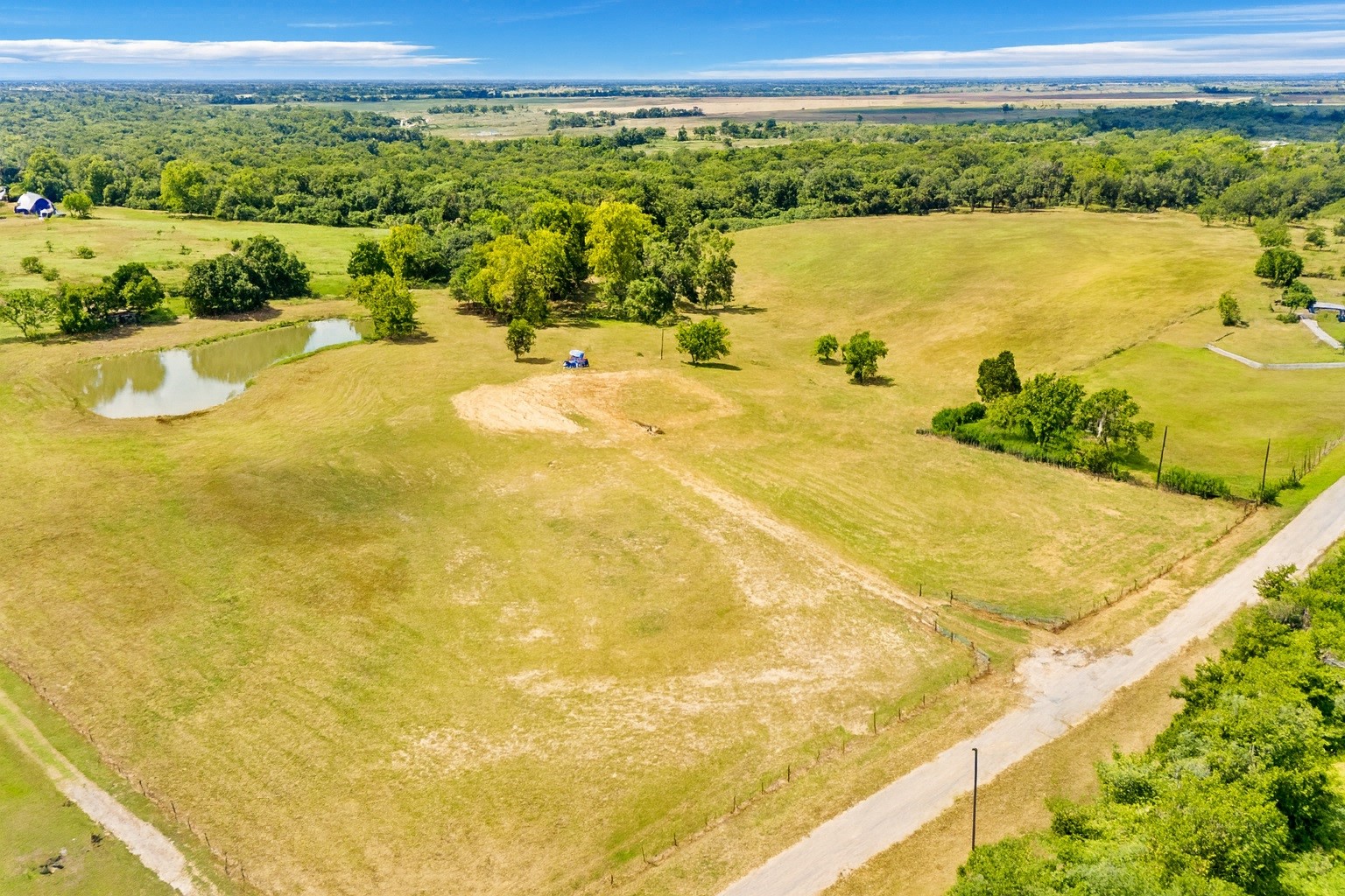 a view of a lake with a ocean view