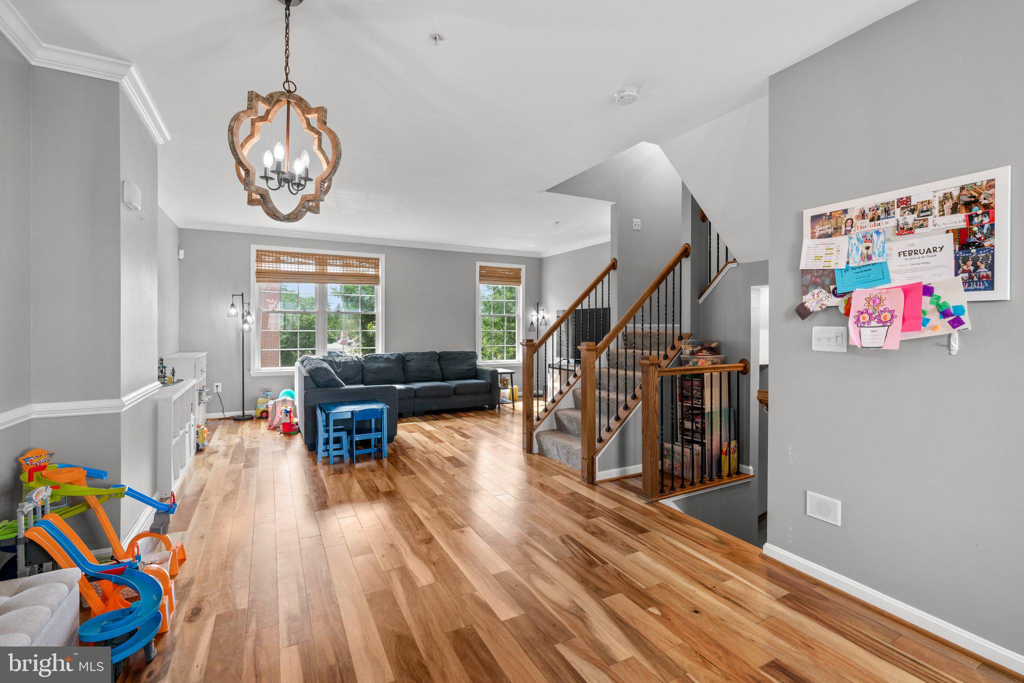 1338 Lowman Street Baltimore, MD 21230 - Photo 23 of 72 a view of entryway with furniture and wooden floor