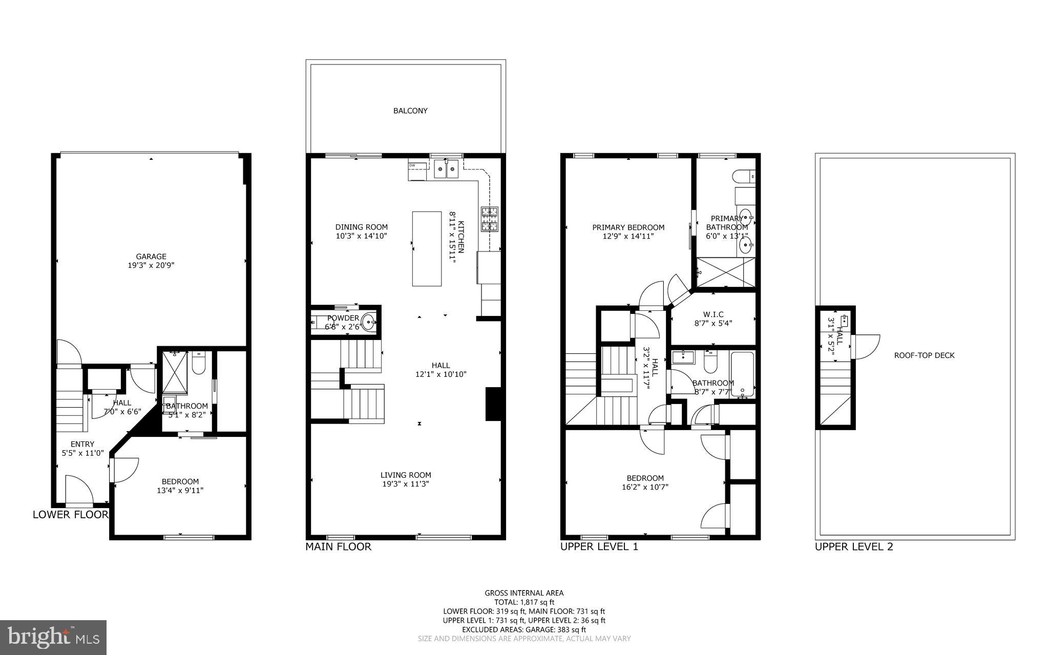 1338 Lowman Street Baltimore, MD 21230 - Photo 68 of 72 a picture of a floor plan