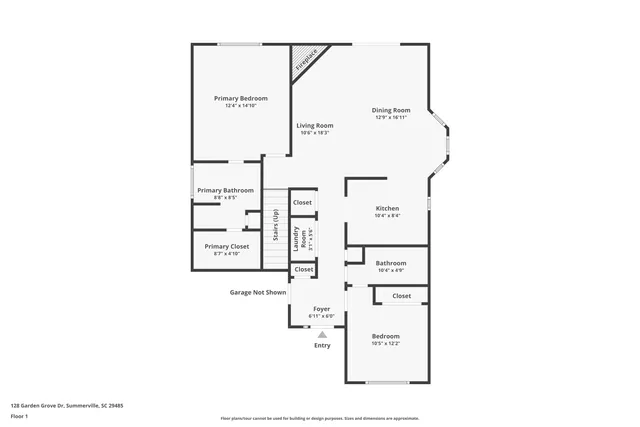 $333,000 | 128 Garden Grove Drive, Summerville, SC 29485